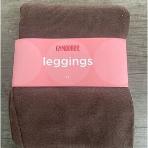Gymboree girl’s brown leggings size 2T NWT